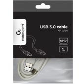 USB A to USB-C 1m White CCP-USB3-AMCM-1M-W