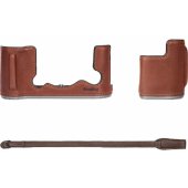 4710 Leather Half Case Kit for Fujifilm X-T50 Brown