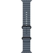 49mm Anchor Blue Ocean Band - Black Titanium Finish