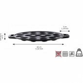 Skottsberg cast iron mini pancake frying pan 24cm