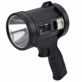 LED Solar Searchlight Flashlight 6 Modes Powerbank Interchangeable Fil