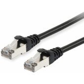 Cat.6A S/ FTP Patch Cable 0.25 m Black (606101)