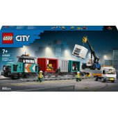 60509 Harbor Freight Train with Crane and Truck