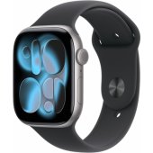 Watch Series 11 42mm Space Grey / Black Sport Band - M/ L