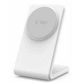 QI15W-A38 Magnetic Stand & Wireless Charger White