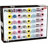 Tactic Puzzle 500 Liquorice allsorts in a row
