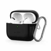Silicone Hook AirPods Pro 1/ 2 cover black