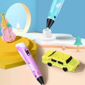 3D printing pen for creating figures from PLA / ABS Pink FUS3DPENPI