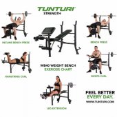 WB40 Compact Width Weight Bench