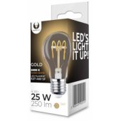 LED Bulb Filament E27 A60 4W 230V 2000K 250lm SF Gold