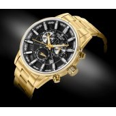 Chronograph Sapphire Gold Black GW4580-B4