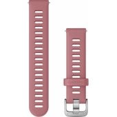 Quick Release Band 18mm Light Pink with Silver hardware