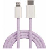 MXUC-06 USB-C to Lightning 1,0 m 20W Purple Nylon