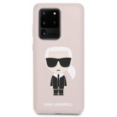 "KLHCS69SLFKPI Silicone Iconic Case Galaxy S20 Ultra" Light Pink