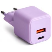 CLS30-AC-09 USB-A / USB-C 30W Purple
