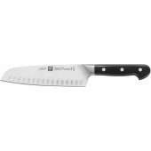 Santoku Japanese Chef®s knife 18 cm, hollow edge