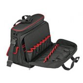 KNIPEX Tool Bag Service 00 21 10 LE black/ red, empty