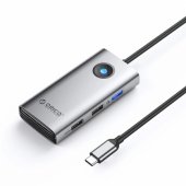 Hub PW11-5P USB-C Grey