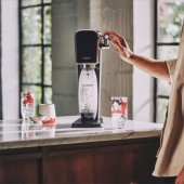 Sodastream Art Saturator + 1 bottle + gas Black