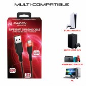 Supersoft Charging Cable USB-C for PS5/ Xbox/ Switch