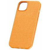 "Fauxther Series Case iPhone 15 Plus" Orange