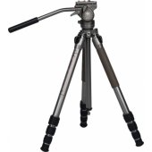 Pilot Series Alu Tripod GT04+GT5 Videohead Grey