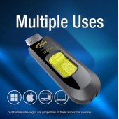 128GB C145 USB 3.2 Black-Yellow