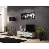 VIGO NEW 140x40x30 Sonoma/ White Gloss