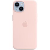 "Silicone Case with MagSafe iPhone 14 Plus (MPT73ZM/ A)" Chalk Pink