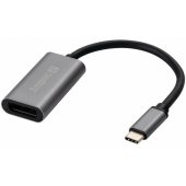 USB-C to DisplayPort Link Silver/ Black