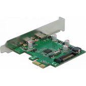 DeLOCK PCIe x1> 2x external SuperSpeed ??USB - (USB 3.2 Gen 1) USB Typ