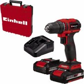 Einhell Cordless drill TE-CD 18/ 40 Li BL (red/ black, 2x Li-Ion batteri
