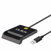 QR-510 Smart ID Card Reader Black