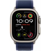 Watch Ultra 2 (2024) 49mm Natural Titanium/ Blue Trail Loop - S/ M