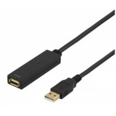 Extension Cable Prime USB-A 2.0 20m black