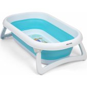 Milly Mally Aqua Blue Folding Bathtub