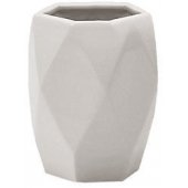 Dalia glass, white