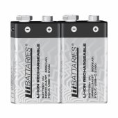 USB-C Rechargeable batteries Lithium-Ion MN1604 Krona 9V (2pcs)
