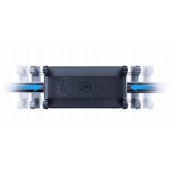 Double Headrest Holder Black