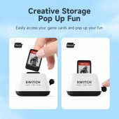 Card Case Holder "Toaster" White for Switch