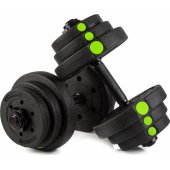 Zipro bitumen dumbbell 2 x 10 kg