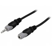 Extension Audio cable 3.5mm 5m black