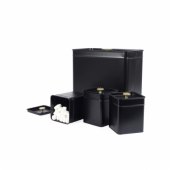 BW14372 Alchemy 4-Piece Countertop Set, Black
