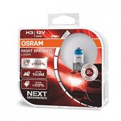 H3 64151NL-01B 55W 12V PK22S HCB2BOX NIGHT BREAKER LASER