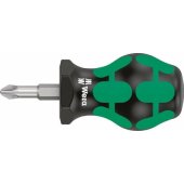 Wera Short stubby screwdriver for PZ cross socket screws Wera