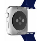 ICON Silicone Band for Apple Watch 42-44 mm, S/ M & M/ L Navy