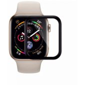 "Hot Bending 3D Glass for Apple Watch 1/ 2/ 3/ 5/ 6/ 7 42mm" Black