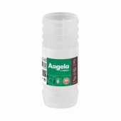 Candle white Angela 14.5x5.5x5.5cm