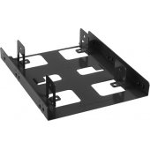 Adapter mount BayExtension 3.5in - 2x2.5in black