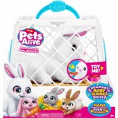 ZURU Pets Alive - Mama Bunny & Baby Surprise, Plush Toy Assorted Item